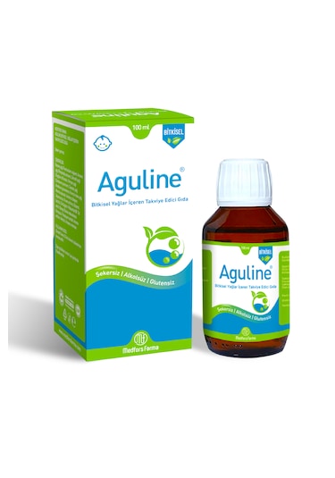 Aguline Gaz İçin Bitkisel Şurup 100 ML