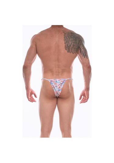 Don Moris Erkek Desenli Slip Çamaşır (Dm072251) Gri Melanj