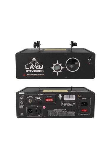 Layu Btf-30rgb White 1.5w Rgb Animasyon Ve Beam Lazer Sistemi