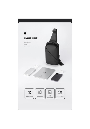 Mark Ryden Clear Tek Kol Omuz Çantası İpad Tablet Uyumlu Mr8518 00 Siyah