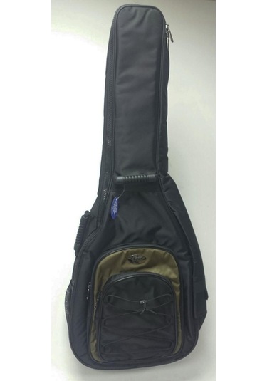 Valencia Dgb1680 Akustik Gitar Kılıfı Lüks Dreadnought Uyumlu - Kalın Koruma - Siyah