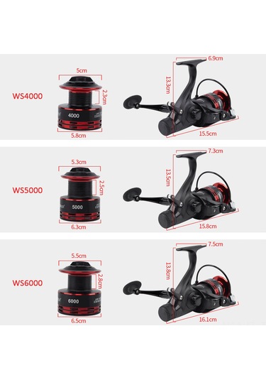 Lemestar Coonor 4000 Model Alüminyum Çelik Kafa İkili Boşaltma Gücü Olta Makinesi - 9+1 Yataklı, 7.5 Kg Fren Gücü, Dayanıklı Ve Korozyona Dayanıklı