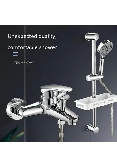 Fastbuy Challenger Elektroliz Modern Sıcak Soğuk Kontrollü 3 Modlu Duş Bataryası Renkli