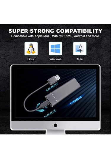 Lemestar 1tb/4tb Usb 3.1 Gen1 Taşınabilir Ssd, Type-c, Windows/mac/linux/android Uyumlu, 30g, Ce/fcc/rohs Sertifikalı