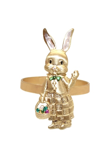 Suntek Paskalya Tavşanı Tavşan Peçete Halkaları Stil-c