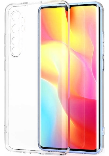 Adige Xiaomi Mi Note 10 Lite Kılıf Kamera Korumalı Süper Silikon