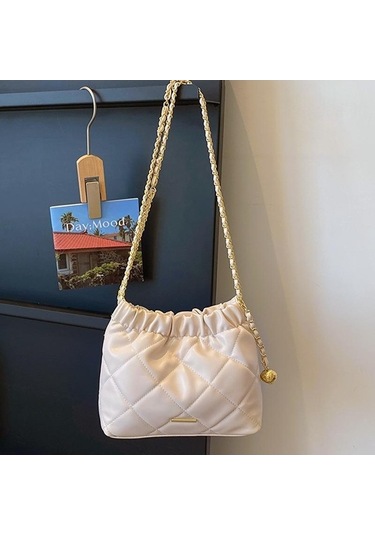 Dancemonkey Zincir Siyah Rahat Omuz Moda Kapasiteli Crossbody Çantası Çanta Büyük Boy Şık Kadın Günlük Çanta Siyah