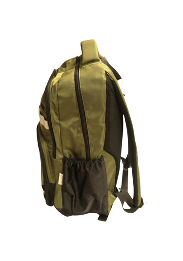 Ççs London 3 Gözlü Sırt Çantası Okul Çantası Spor Çanta Günlük Çanta 51680 Yeşil Desenli