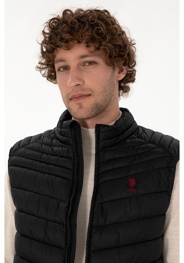 U.s. Polo Assn. Erkek Siyah Yelek Dokuma 50312012-vr046 Siyah