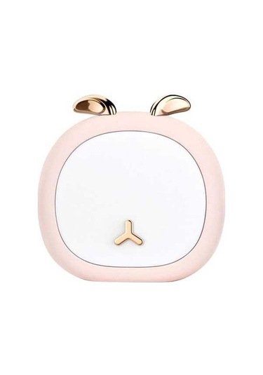 Moly Usb Şarjlı Tavşan Desenli Dokunmatik Işık, 2w Pembe, Yumuşak, Göz Koruyucu, Uyku Lambası, Ev Ofis Diğer