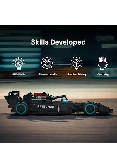 Teknik Mercedes Yarış Arabası F1 Lego Araba Yapı Blok Oyuncak Araba - 237 Parça