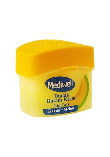 Mediwell Kavun Aromalı Dudak Bakım Kremi 5 ML
