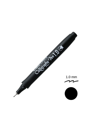 Artline Supreme Kaligrafi Kalemi 1.0 Mm 2.0 Mm 3.0 Mm Siyah 6'lı Set