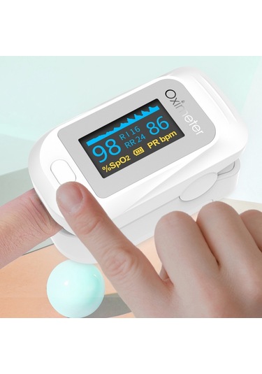 Sones JZ-133R Parmak Nabız Oksimetresi Beyaz