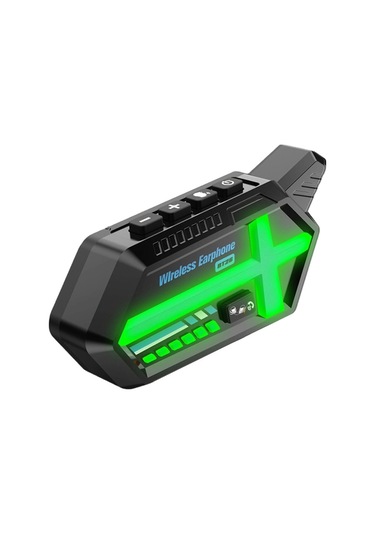 Bt26 Motosiklet Kask Kulaklık Bluetooth Rgb Işıklı 2 Eşleşme Özellikli 1000 Mah Intercom
