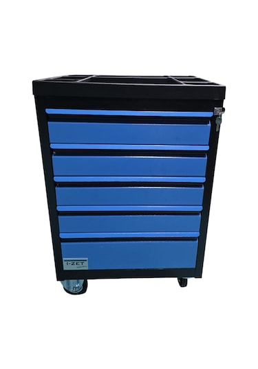 I-zet 5 Çekmeceli Takım Arabası Boş 90cmx60cmx44cm