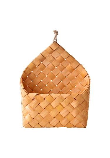 Suntek Magideal Dokuma Depolama Sepeti Asılı Çamaşır Çiçek D Kahverengi