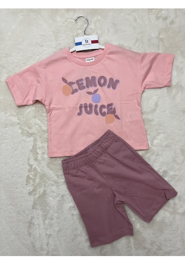Rolypoly Lemon Juıce Şortlu İkili Kız Takım SOMON