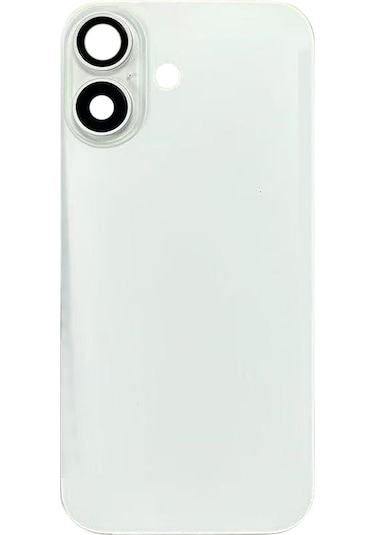 Teknonet Apple Uyumlu iPhone 17 Kamera Camlı Batarya Kapağı + Magsafe Flex - Siyah Siyah