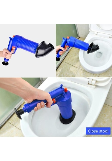 Hava Pompası Boru Piston Tahliye Temizleyici Kanalizasyon Tıkanmış Sökücü Banyo Mutfak Tuvalet Temizleme Aracı