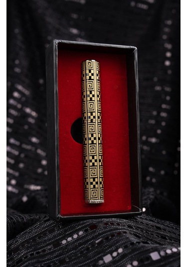 Caka Lighter Kare Desen Benzinli Çakmak - Ckl-006