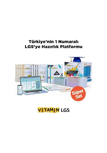 8. Sınıf LGS 2026 Sınava Hazırlık Seti - 28 Soru Bankası + 13 Deneme Sınavı | LGS Süper Tam Set