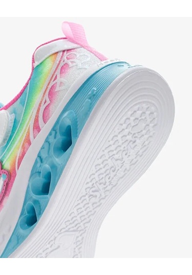 Kız Çocuk Beyaz Işıklı Spor Ayakkabı Beyaz