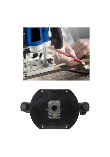 Staxx 3500 Watt 6 Kademe Devir Ayarlı Dik Çift Kollu Freze Makine