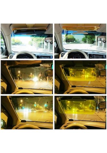 Monozone 2ın1 Araç İçi Güneş Perdesi Vizör Güneşlik Görüşgözlüğü