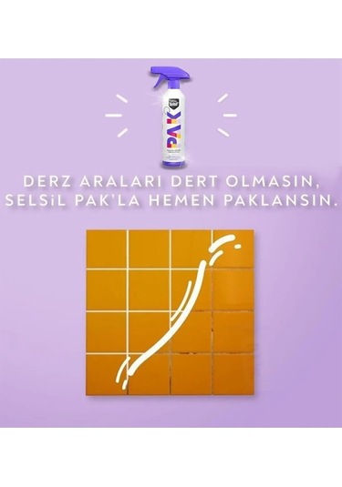 Selsil Pak Genel Amaçlı Mücize Temizleyici Köpük 500 Ml