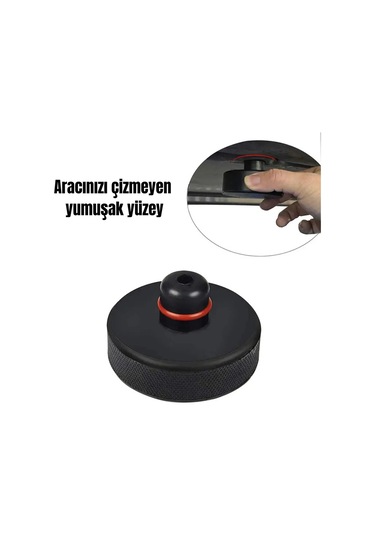 Tesla Uyumlu Lift Takozu - 4 Parça Jack Lift Pad Adaptörü - Tesla