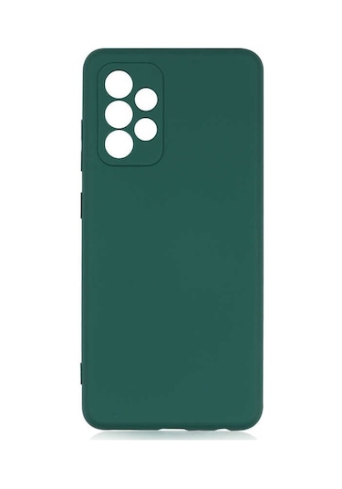Noktaks - Galaxy Uyumlu A52 Uyumlu - Kılıf İçi Kadife Koruyucu Mara Lansman Kapak - Koyu Yeşil - T17912 Koyu Yeşil