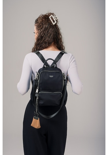 Ççs Kadın Sırt Çantası Ccs18027 Siyah Siyah