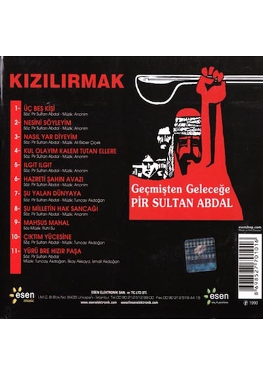 Kızılırmak Geçmişten Geleceğe Pir Sultan Abdal CD