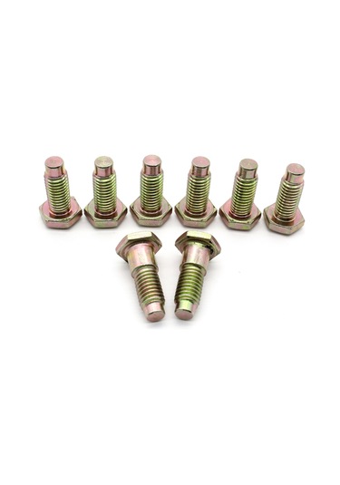 Skycity Chevrolet 64-81 Araçları İçin Bakır Gümüş Rengi Emniyet Kemer Sabitleme Cıvata Seti 8 Adet