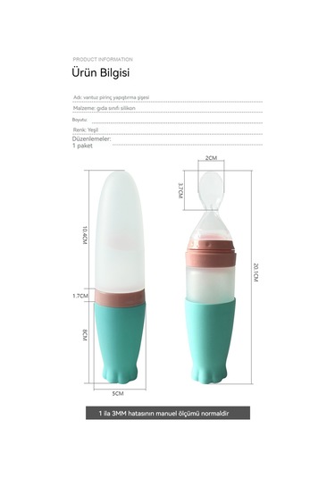 Aurora Bebek Tamlayıcıgıda Kaşığısılılmızpirinçezmesi Kaşık Pembe