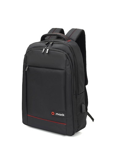 Mack MCC-007 17.3" Office USB Girişli Notebook Sırt Çantası Siyah