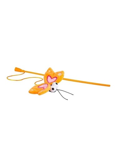 Rogz Catnip Butterfly Magic Stick Orange Kedi Oltası