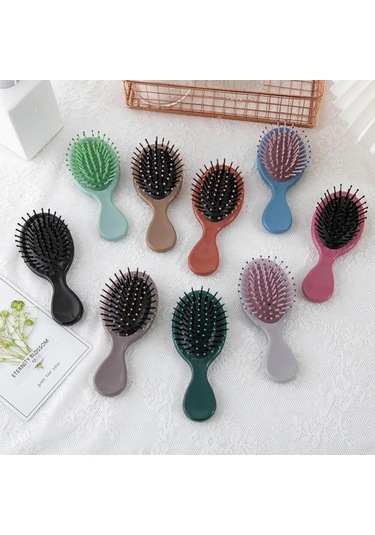Masaj Masaj Saç Derisi Iyi Esneklik Çocuk Kız Küçük Saç Şekillendirici Araçları Saç Tarak Rahat Saç Mini'ye Zarar Vermeden