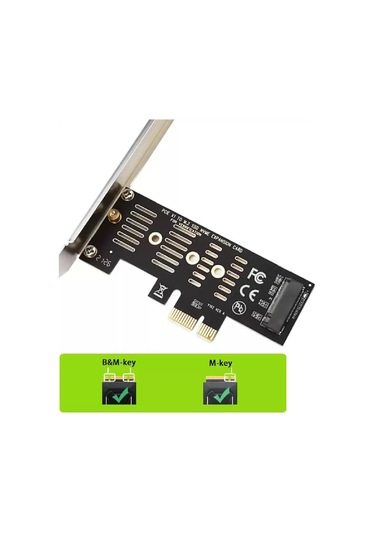 Ancheyn Pci-e Express 3.0 To Nvme Ssd M.2 M Key Çevirici Kart 5225