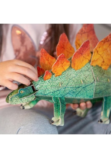 Sassi 3d Stegosaurus - Book And 3d Model