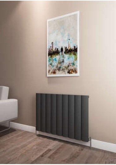 Warma Kavala Yatay Alüminyum Radyatör 850x600 Pütürlü Antrasit 7946