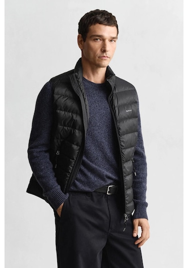Gant Regular Fit Erkek Siyah Yelek-11288 Siyah