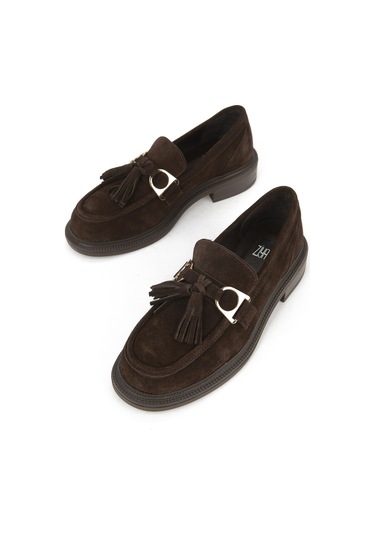 Ziya, Kadın Hakiki Deri Ayakkabı 153111z22403 Kahve 153111z22403 300 Kahve