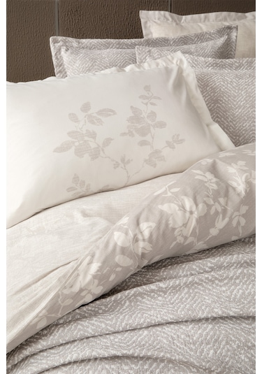 Yataş Bedding Etta Çift Kişilik Fall Winter Çeyiz Seti Gri