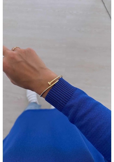 Basic Merserize Tunik - Saks Mavi Saks Mavi