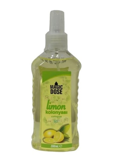 Magic Dose 80 Derece Limon Kolonyası Sprey Pet Şişe 200 ML