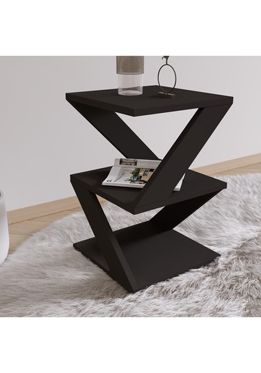 Yan Sehpa Arte Siyah