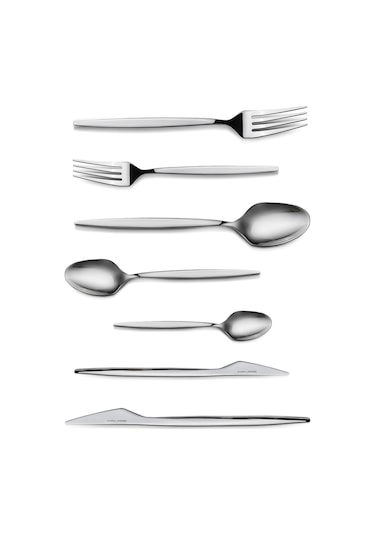 Karaca  Elegance Thor V2 Platin 12 Kişilik 84 Parça Çatal Kaşık Bıçak Takımı