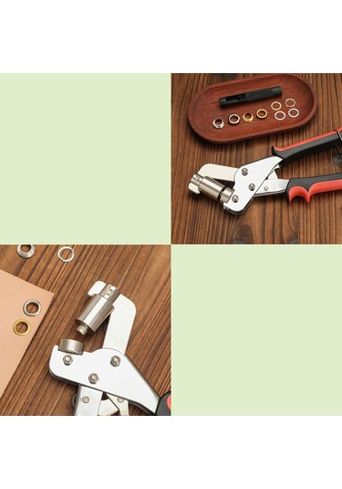 Suntek Grommet Yelef Pensesi Dıy Proje Giysileri Için Punch Çok Renkli